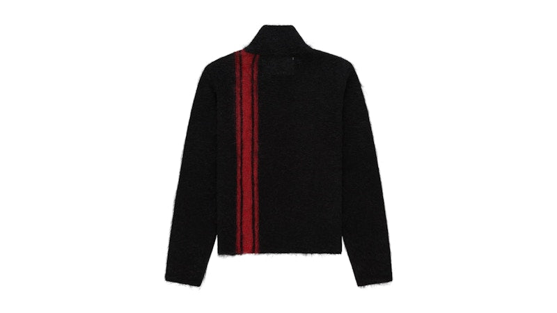 Sp5der Rally Knit Zip Sweater Black