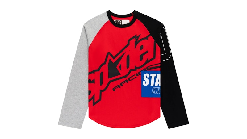 Sp5der Rally Raglan L/S T-shirt Multicolor