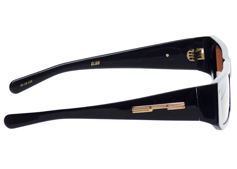 Sp5der SP5 X Flatlist Eyewear "Slug" Sunglasses Black