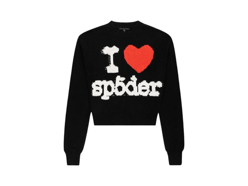 Sp5der Souvenir Sweater Black