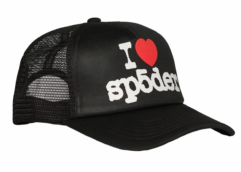 Sp5der Souvenir Trucker Black