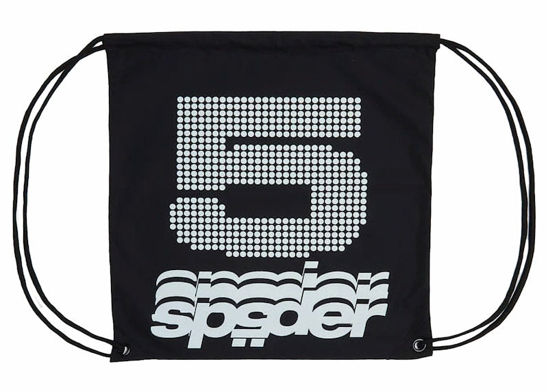 Sp5der Stadium Five Cinch Bag Black