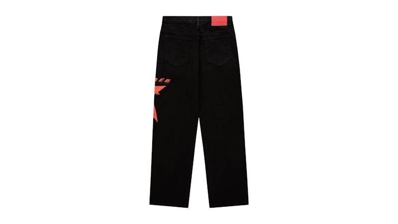 Sp5der Star Girl Denim Black