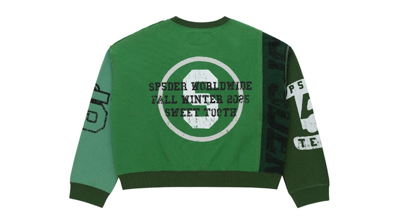 Sp5der Superfive Crewneck Green