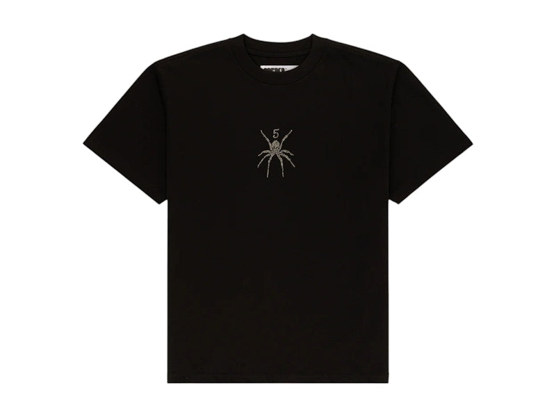 Sp5der TM Rhinestone Tee Black