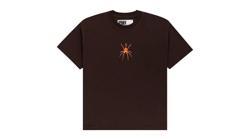 Sp5der TM Tee Brown