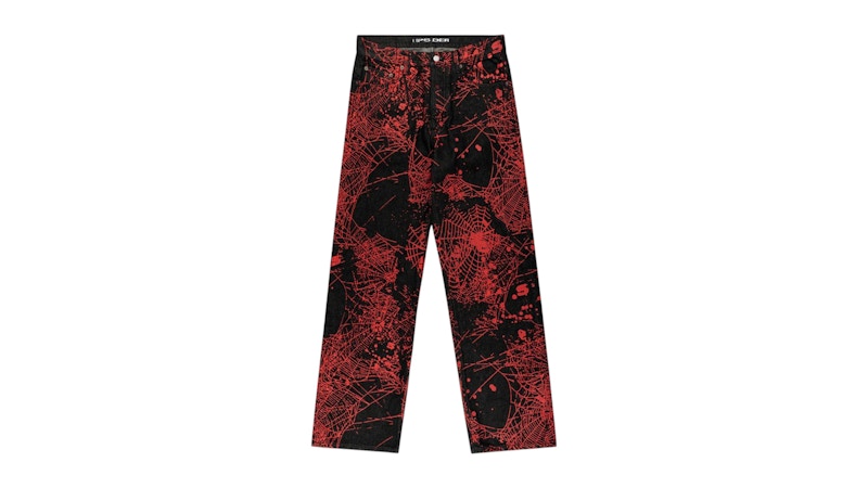 Sp5der V2 Web Denim Black