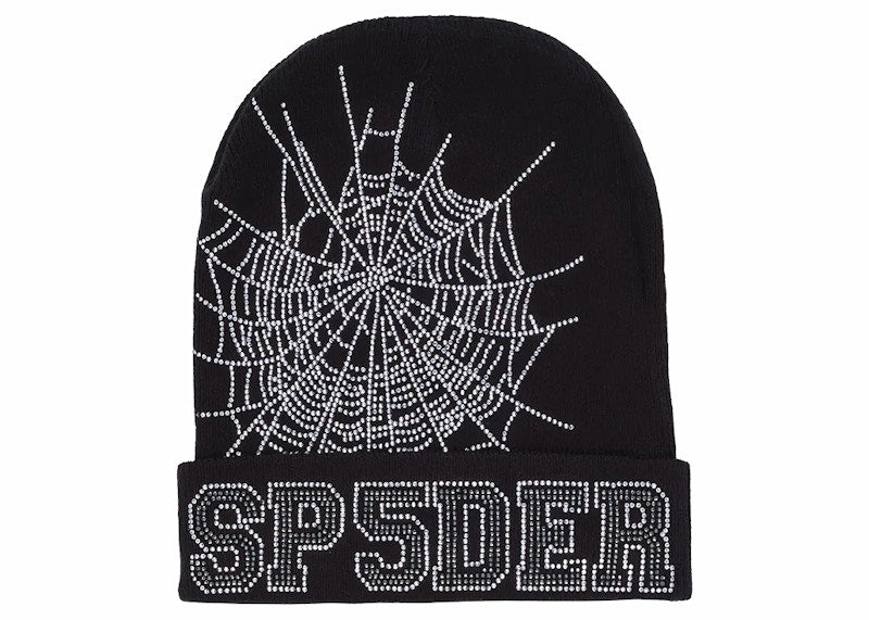 Sp5der Web Beanie Black