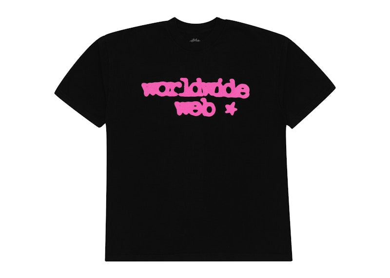 Sp5der Web Tee Black/Pink