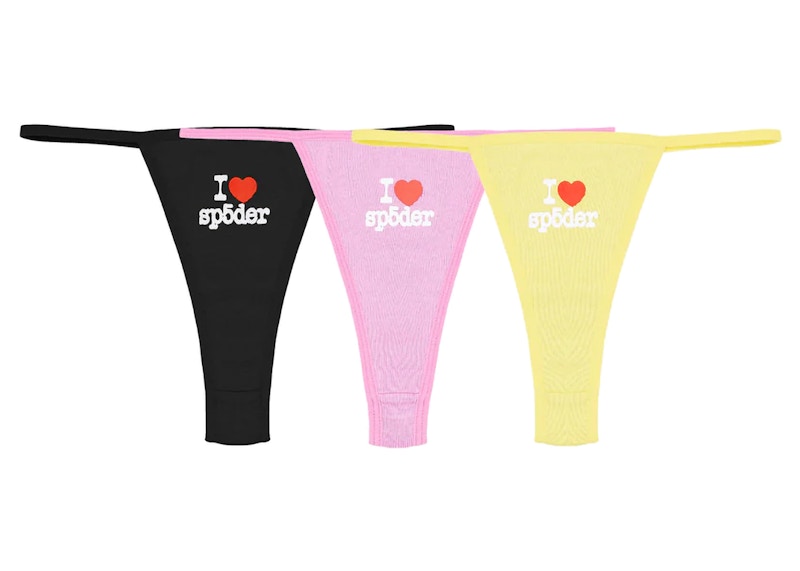 Sp5der Women's Underwear Pack Multicolor