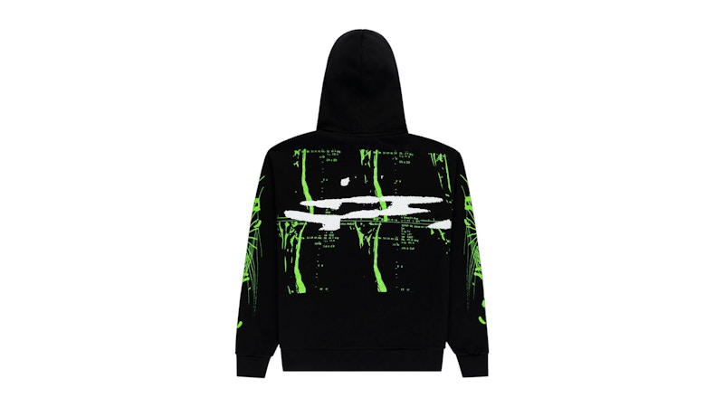 Sp5der X-Ray Hoodie Black