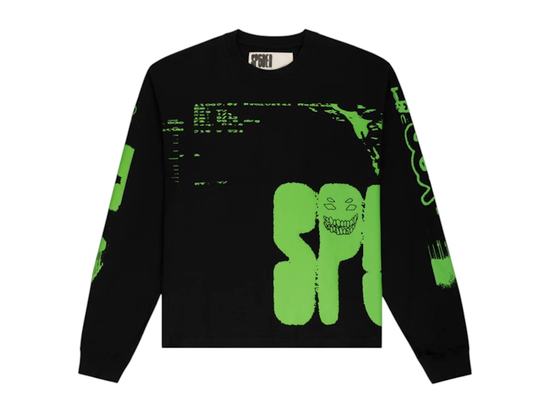 Sp5der X-Ray L/S Tee Black