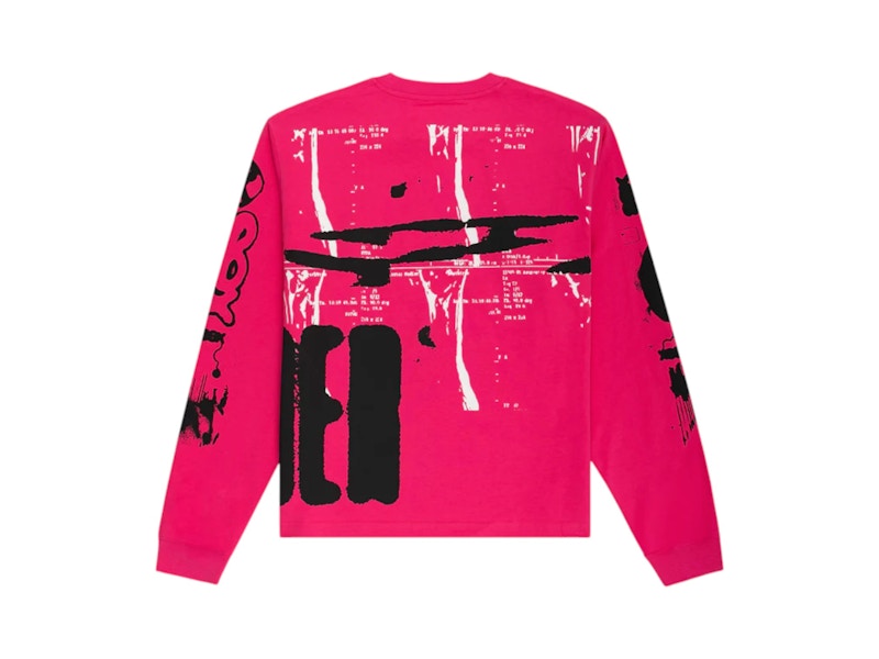 Sp5der X-Ray L/S Tee Pink