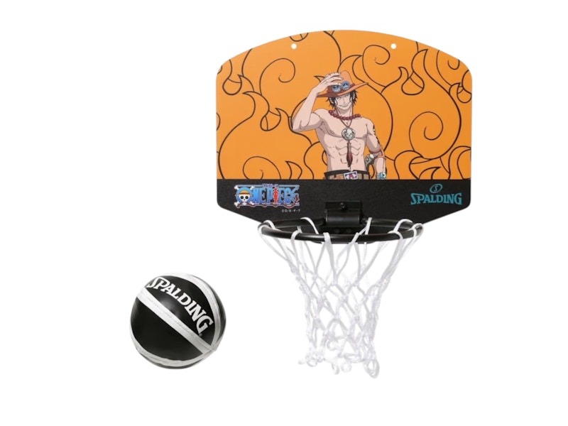 Spalding One Piece Mera Mera no Mi Micro Mini Basketball Set