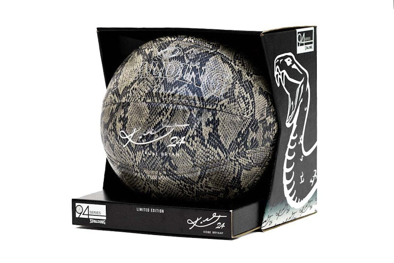 Spalding x Kobe Bryant 94 Silver Series Snakeskin Basketball