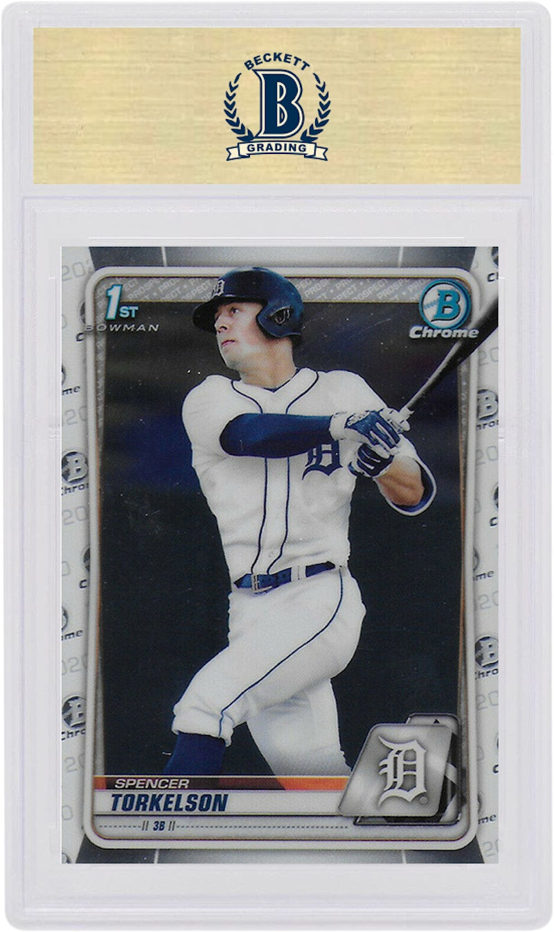 Spencer Torkelson 2020 Bowman Draft Chrome Prospects #BD-121 (PSA or BGS Graded)