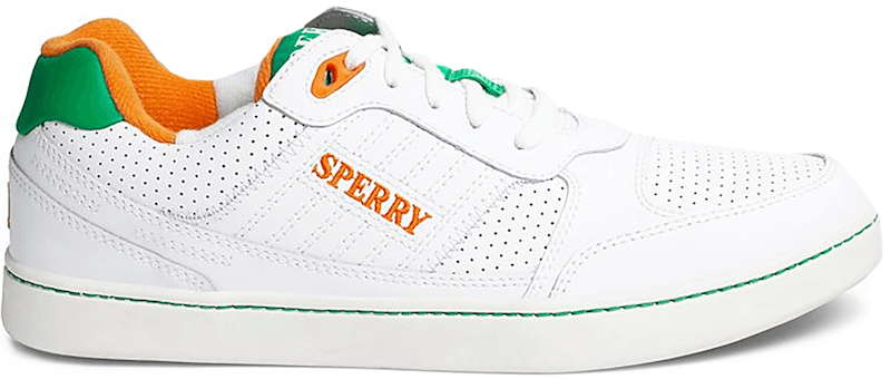 Sperry Cloud Cup Rowing Blazers Orange Green