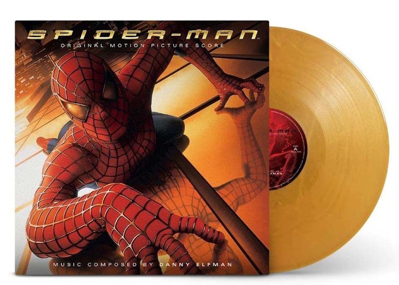 Spider-Man Original Motion Picture Score LP Vinyl Gold