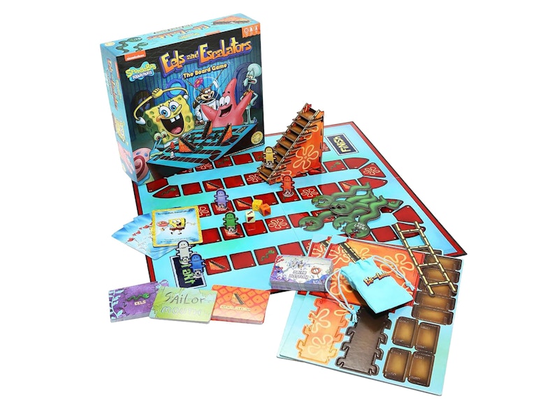 Spongebob SquarePants Eels and Escalators Board Game