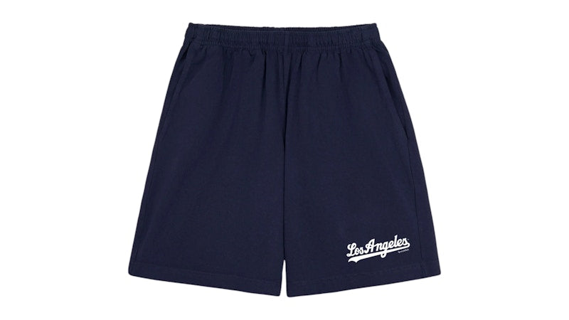 Sporty & Rich Dodgers Gym Short Navy/White