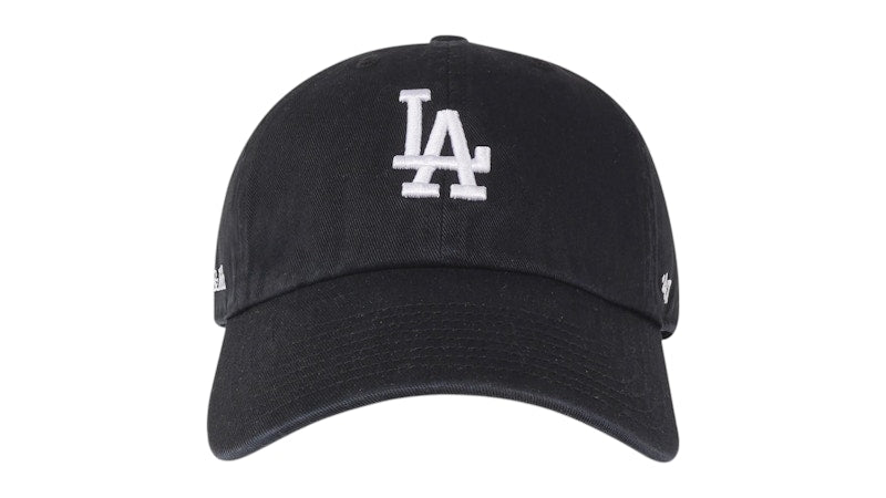 Sporty & Rich LA Hat Faded Black/White