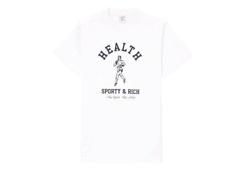 Sporty & Rich x adidas Originals NY Running Club T-Shirt White