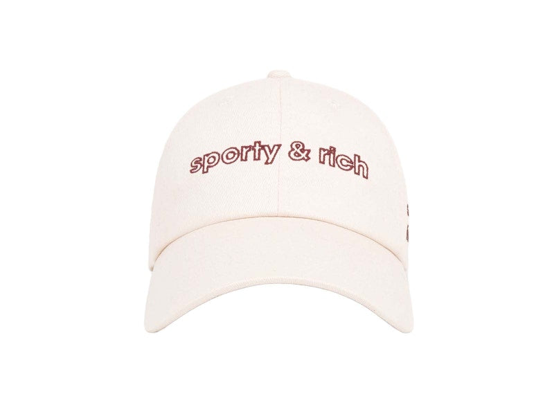 Sporty & Rich x adidas Originals Stay Active Hat Cream/Merlot