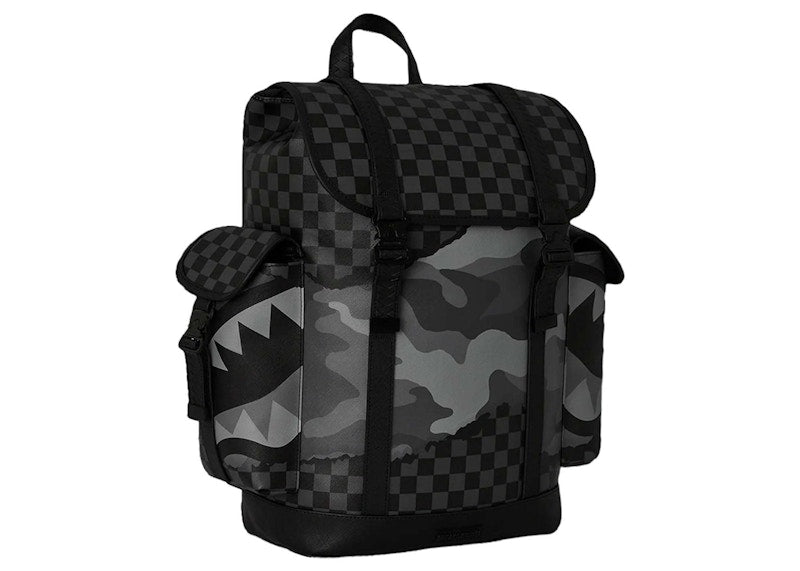 Sprayground 3AM Tear It Up Monte Carlo (DLXV) Backpack Black/Grey