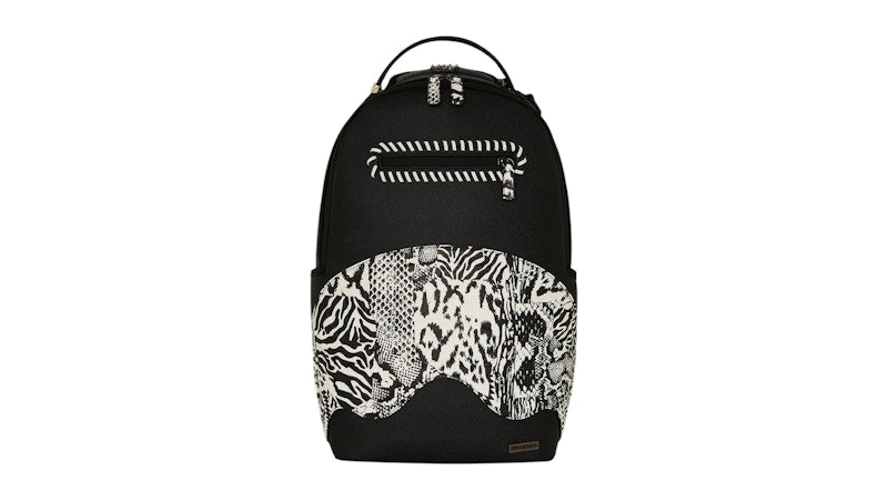 Sprayground A.I. African Intelligence Wild Nile Sandflower Collab Backpack Multicolor