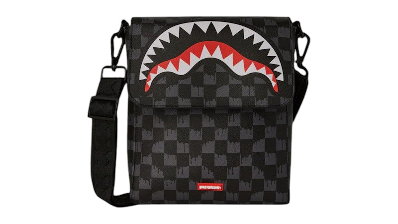 Sprayground Atomic Vapor Shark Messenger Sling Multicolor
