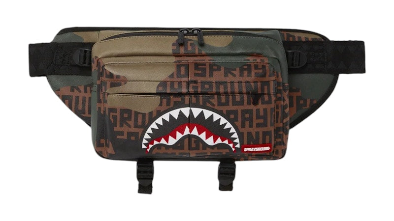 Sprayground Camo Infiniti Cargo Crossbody Multicolor