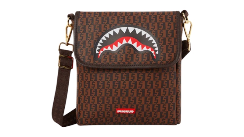 Sprayground Cashin Checks Shoulder Bag Multicolor