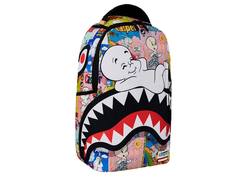 Sprayground Casper Magazine Art Backpack Multicolor