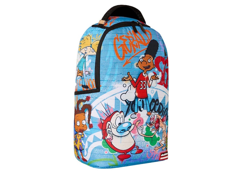 Sprayground DLXR 90S Street Art Backpack Multicolor