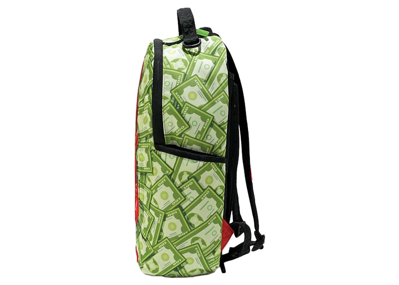 Sprayground Diablo Money Dreams Backpack Green/Red