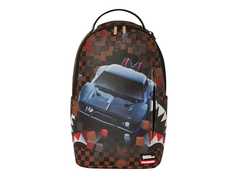 Sprayground Fast And The Furious Gto Backpack Black Brown