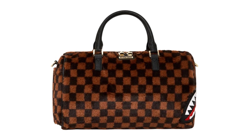Sprayground Furrr Sharks In Paris Mini Duffle Multicolor