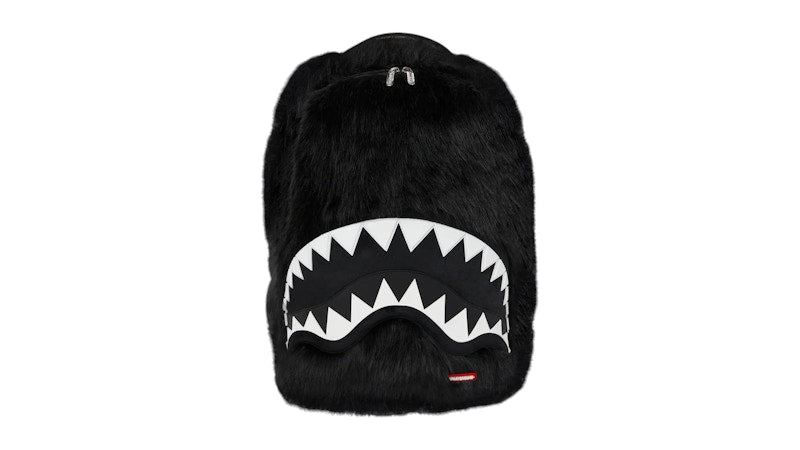 Sprayground Furzilla Shark Night Backpack Black