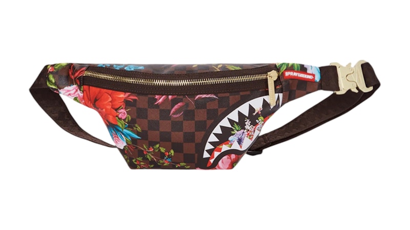 Sprayground Garden Of Sharks Savvy Crossbody Multicolor