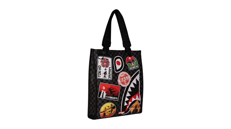 Sprayground Global Mogul Unlimited Miles Loft Tote Multicolor