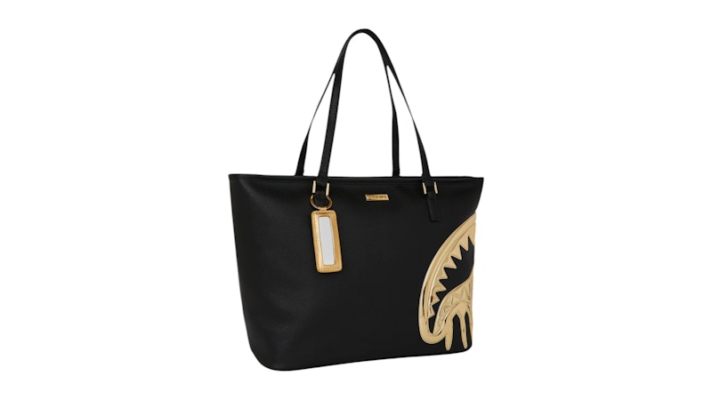 Sprayground Goldheart Shark Drip Tote Multicolor