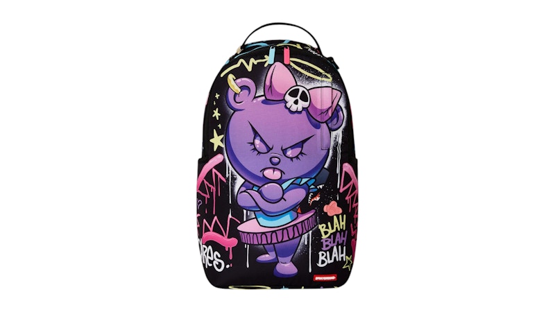 Sprayground Gummy Girl Blah Blah Blah DLXR Backpack Multicolor