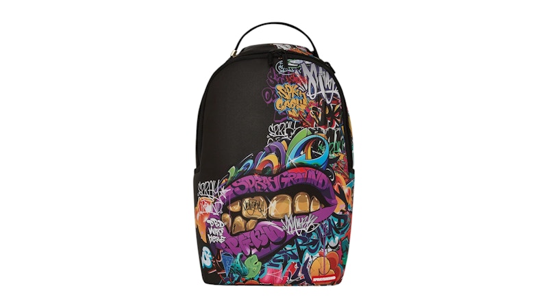 Sprayground Half Graf Lips DLXSV Backpack Multicolor