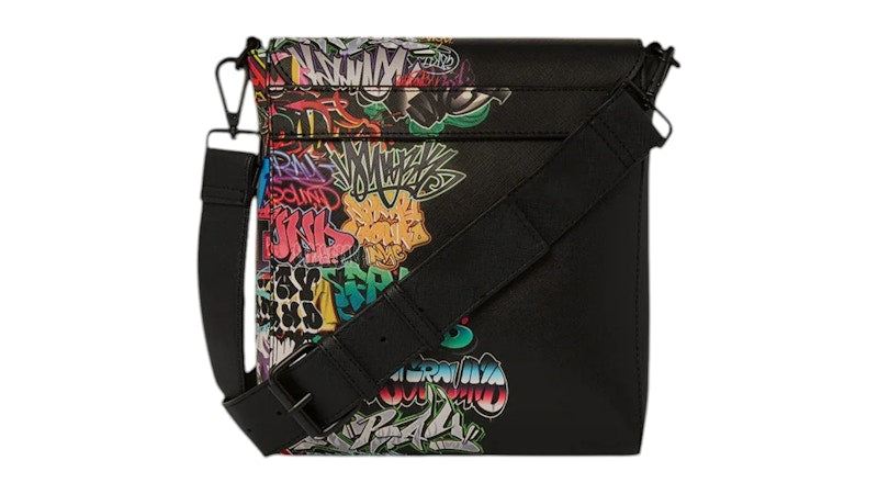 Sprayground Half Graf Lips Messenger Bag Multicolor