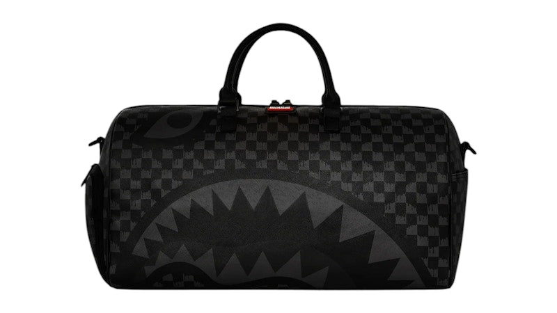 Sprayground Hangover Drip Check Duffle Multicolor