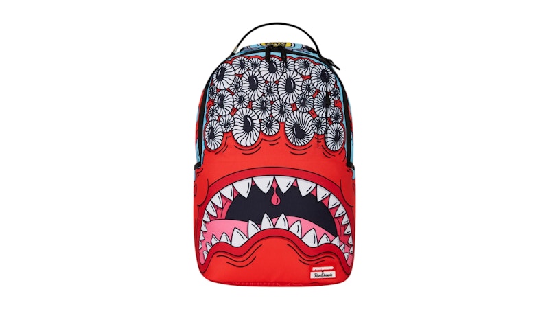 Sprayground Jorge Rodriguez The Artist Collab Blinky Shark Backpack Multicolor