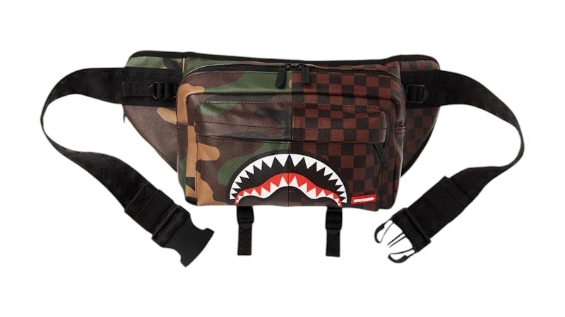 Sprayground Jungle Paris Cargo Crossbody Multicolor