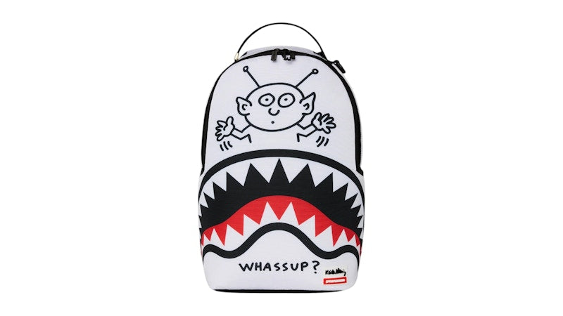 Sprayground Keith Haring Whassup Alien DLX Backpack Multicolor