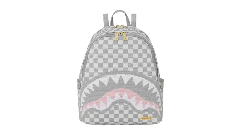 Sprayground Knit Sharks In Paris In Cream Savage Backpack Multicolor