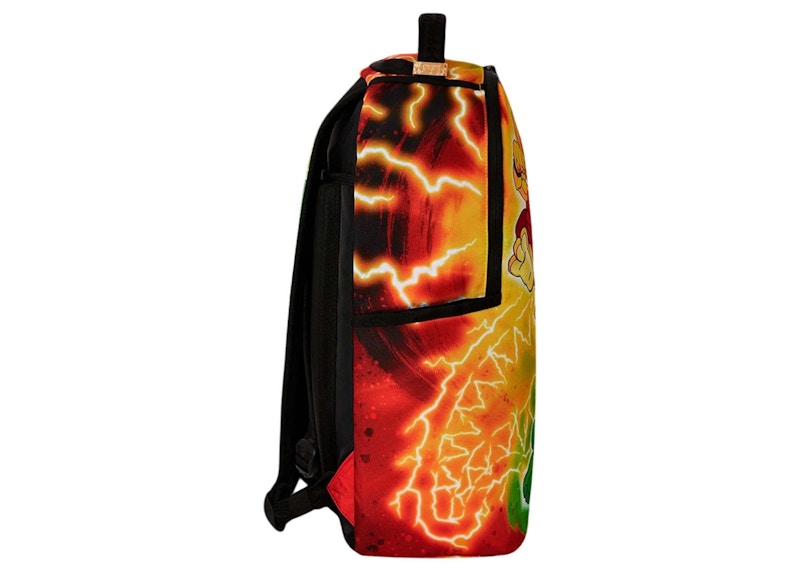 Sprayground Kombat Of The Bears (DLXSR) Backpack Yellow/Green/Red